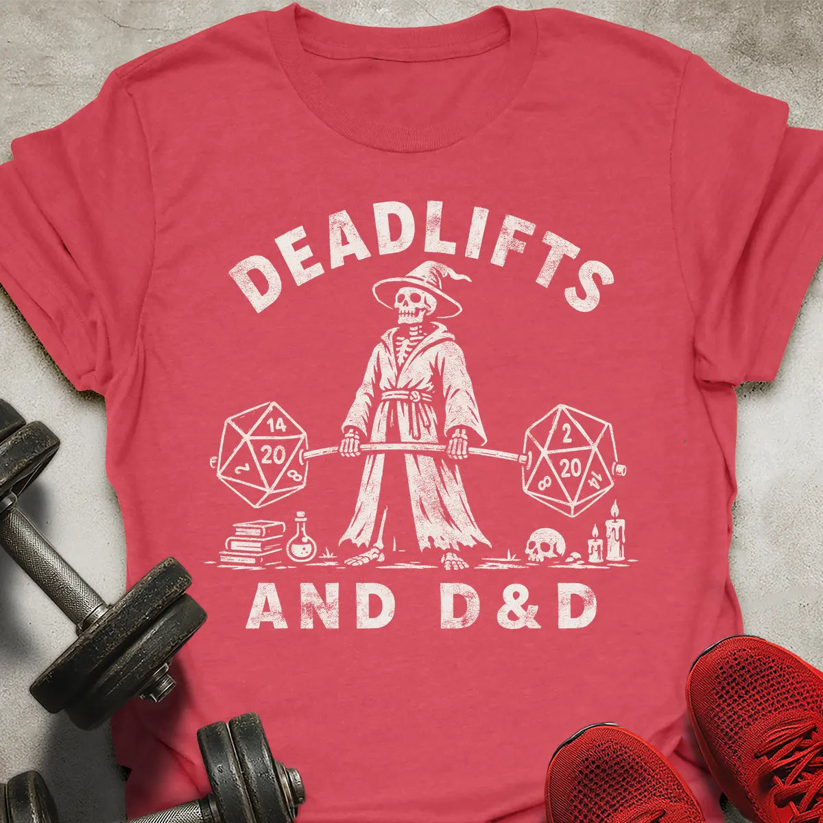 Deadlifts and D&D T-Shirt