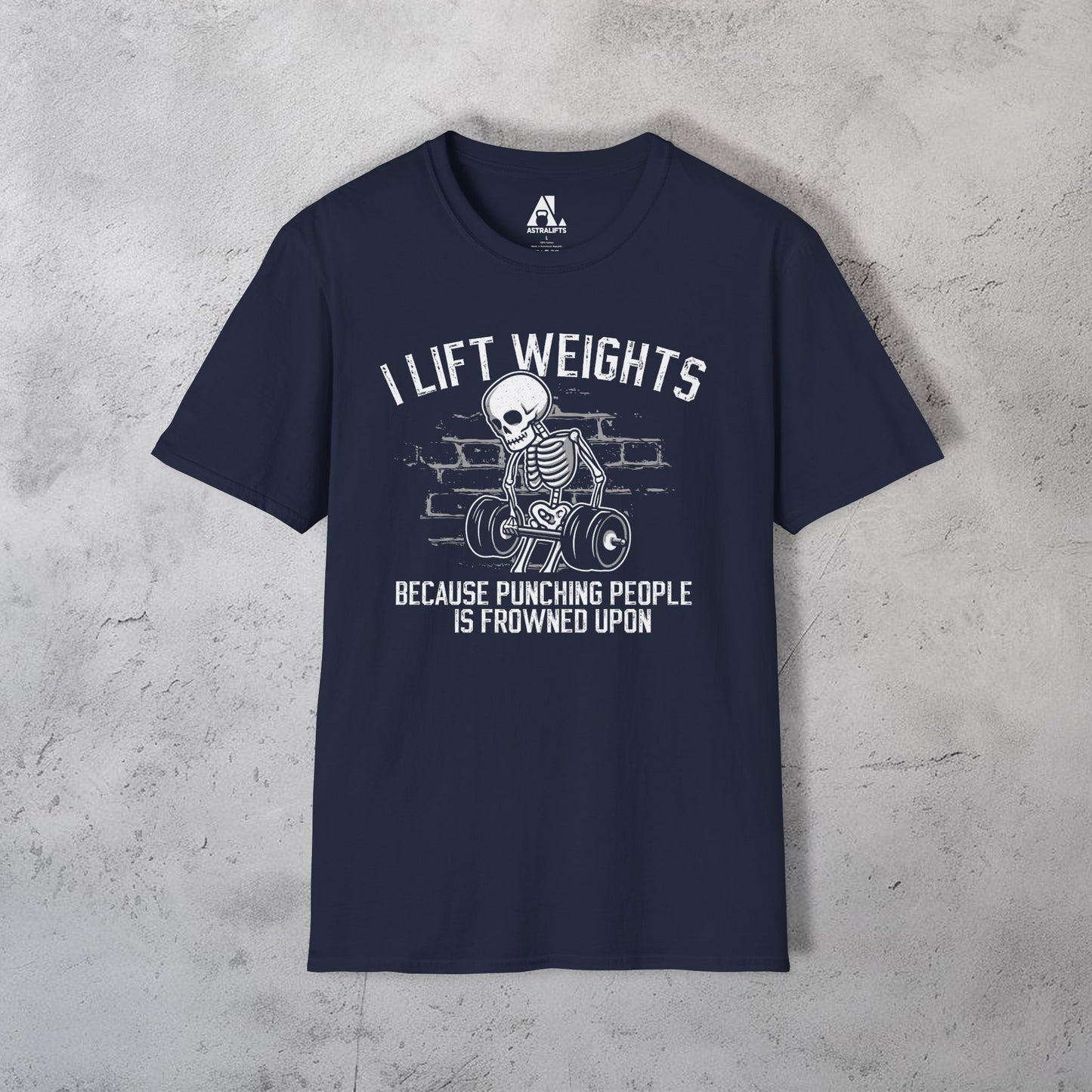 Punching People Is Frown Upon T-Shirt