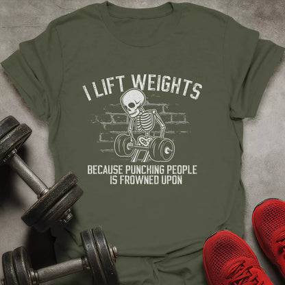 I Lift Weights T-Shirt