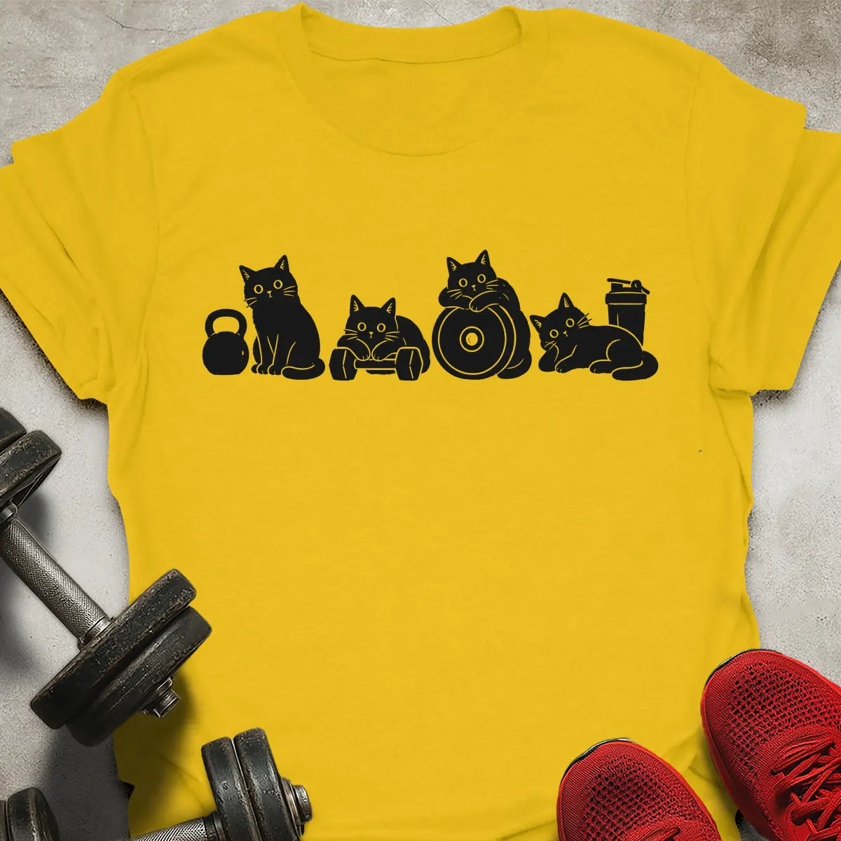 Four Black Cats T-Shirt