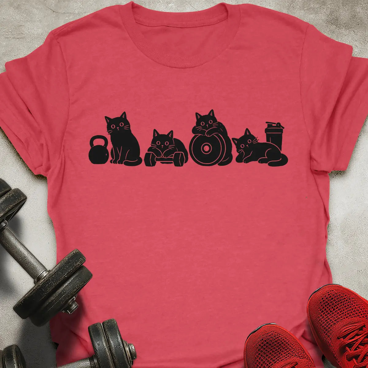 Four Black Cats T-Shirt
