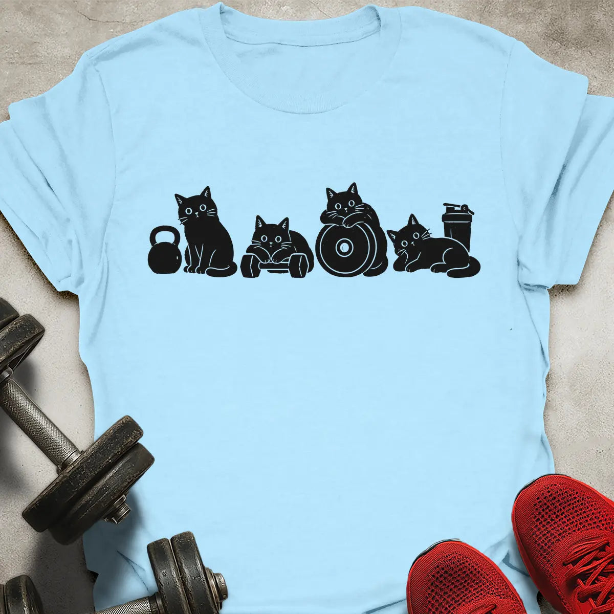 Four Black Cats T-Shirt
