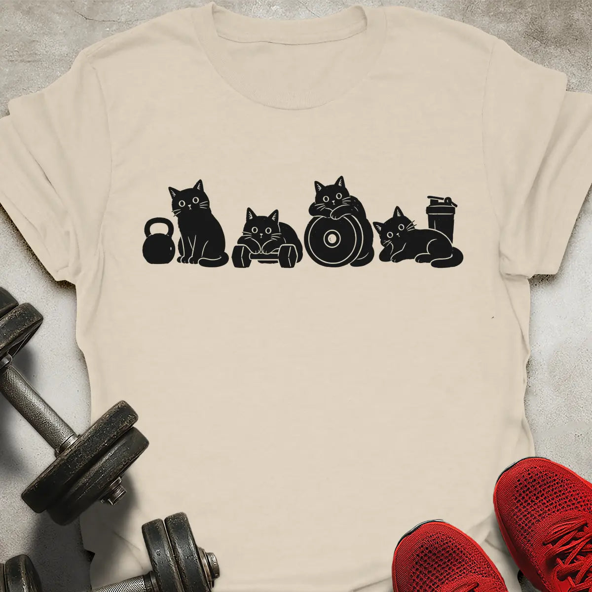 Four Black Cats T-Shirt