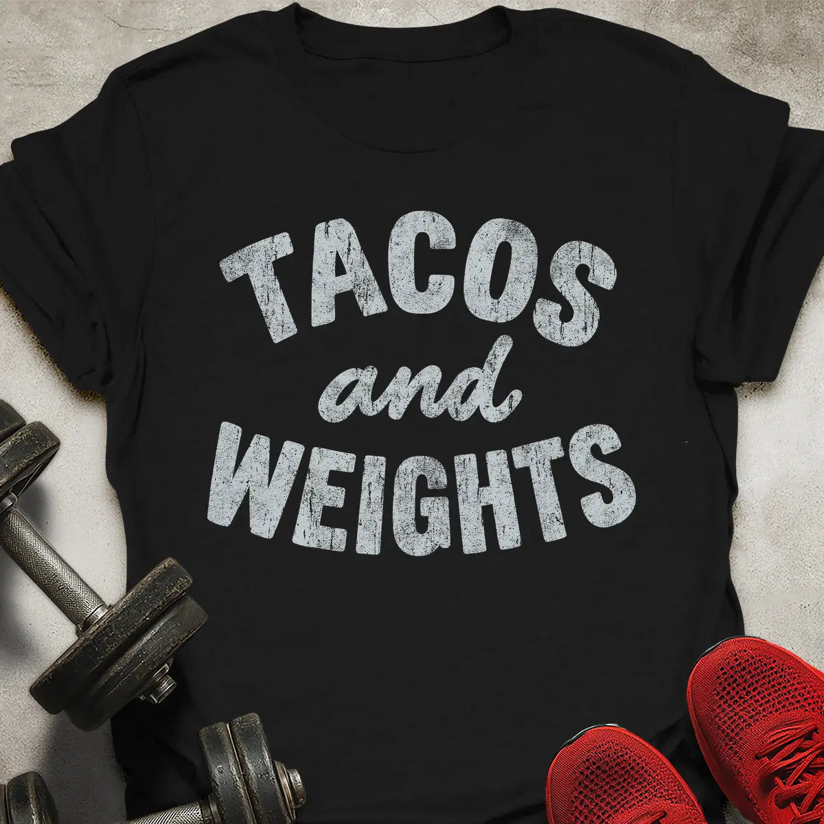 Tacos And Weights T-Shirt