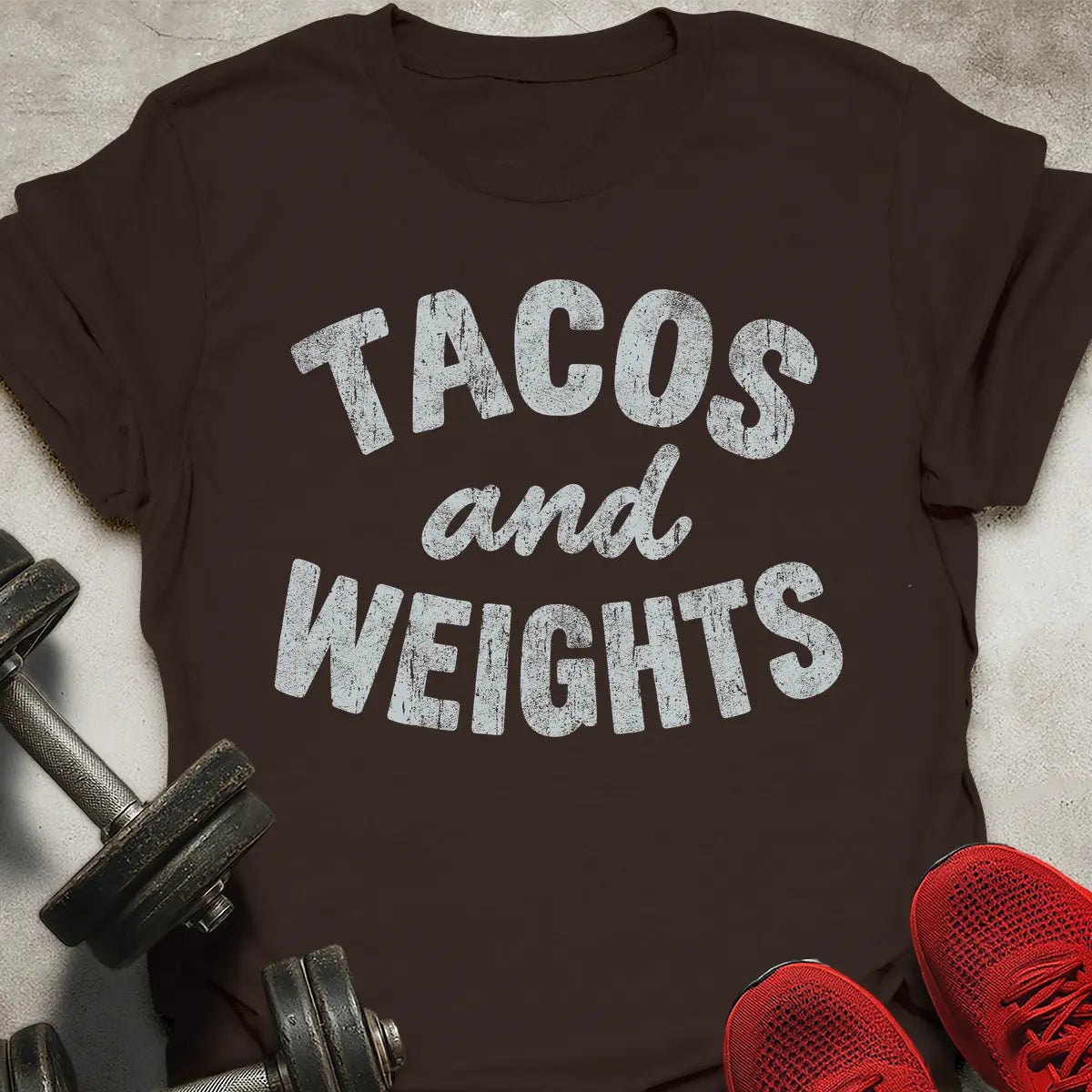 Tacos And Weights T-Shirt