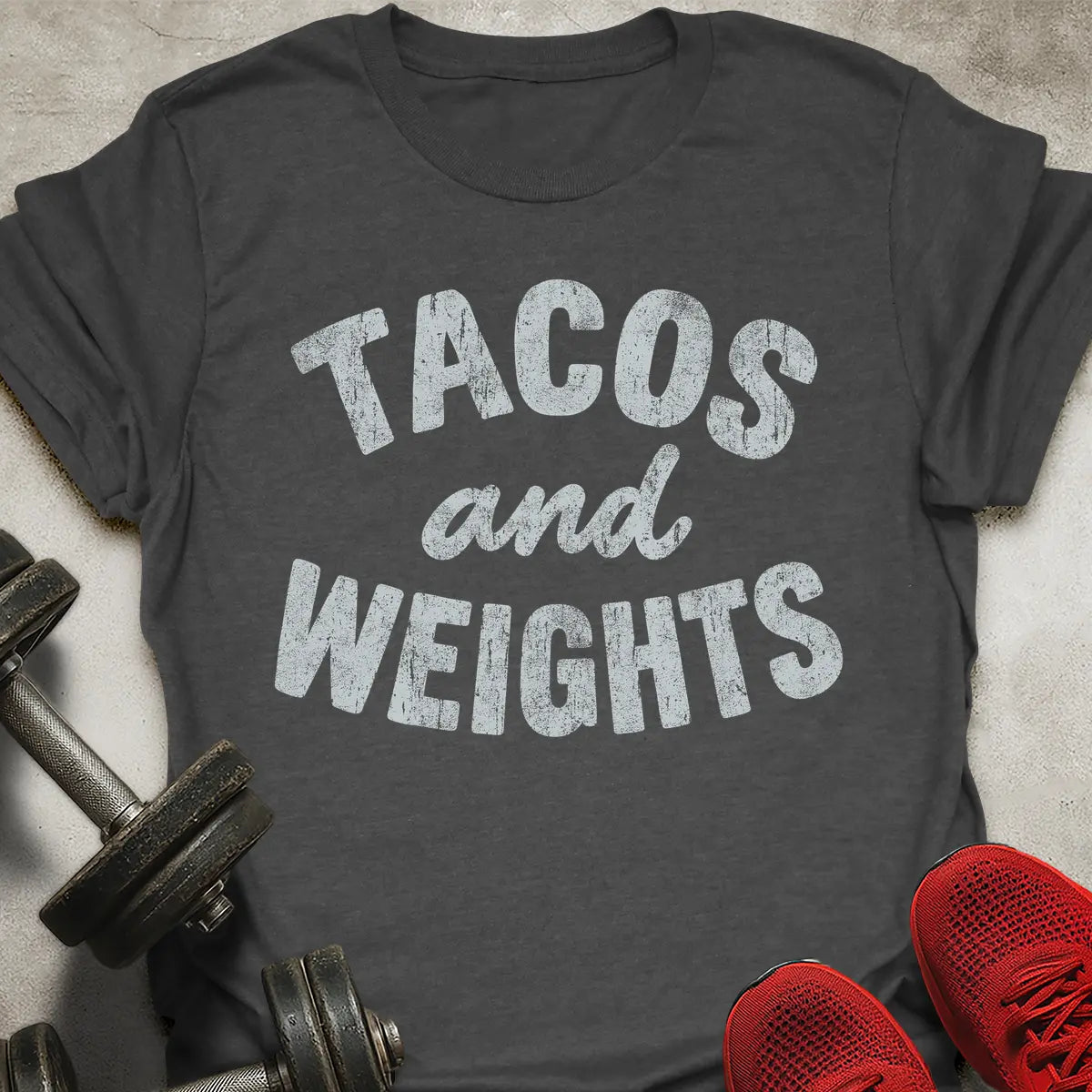 Tacos And Weights T-Shirt