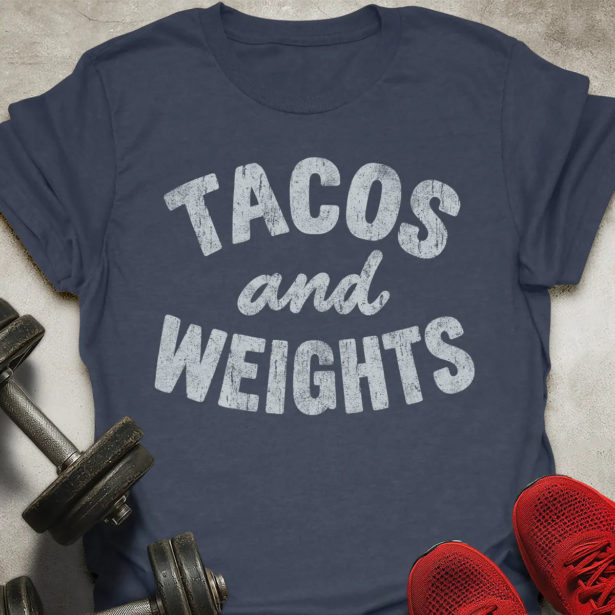 Tacos And Weights T-Shirt