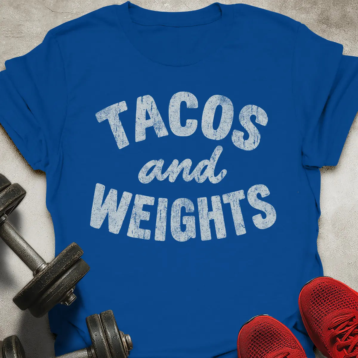 Tacos And Weights T-Shirt