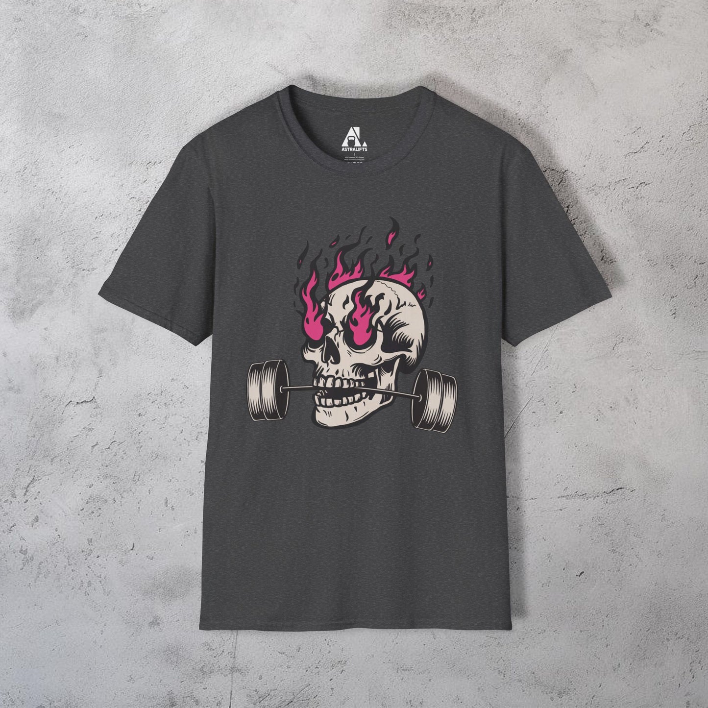 Skull On Fire T-Shirt