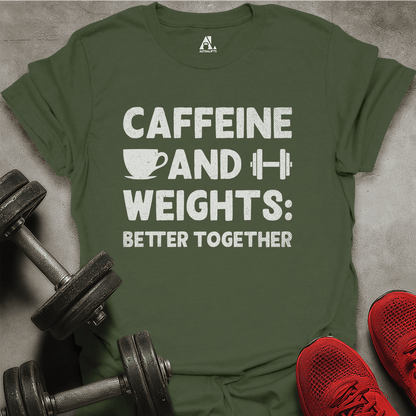Caffeine And Weights T-Shirt