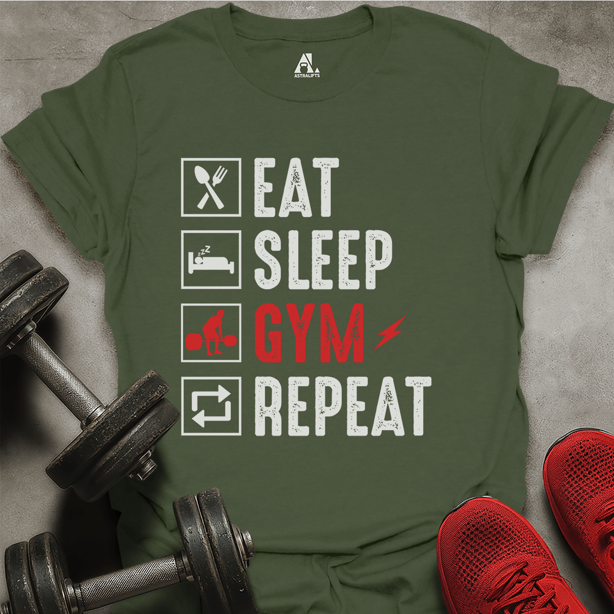 Gym Repeat T-Shirt