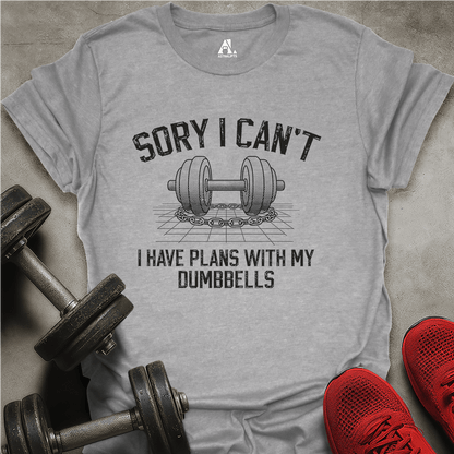 Plans With Dumbbells T-Shirt