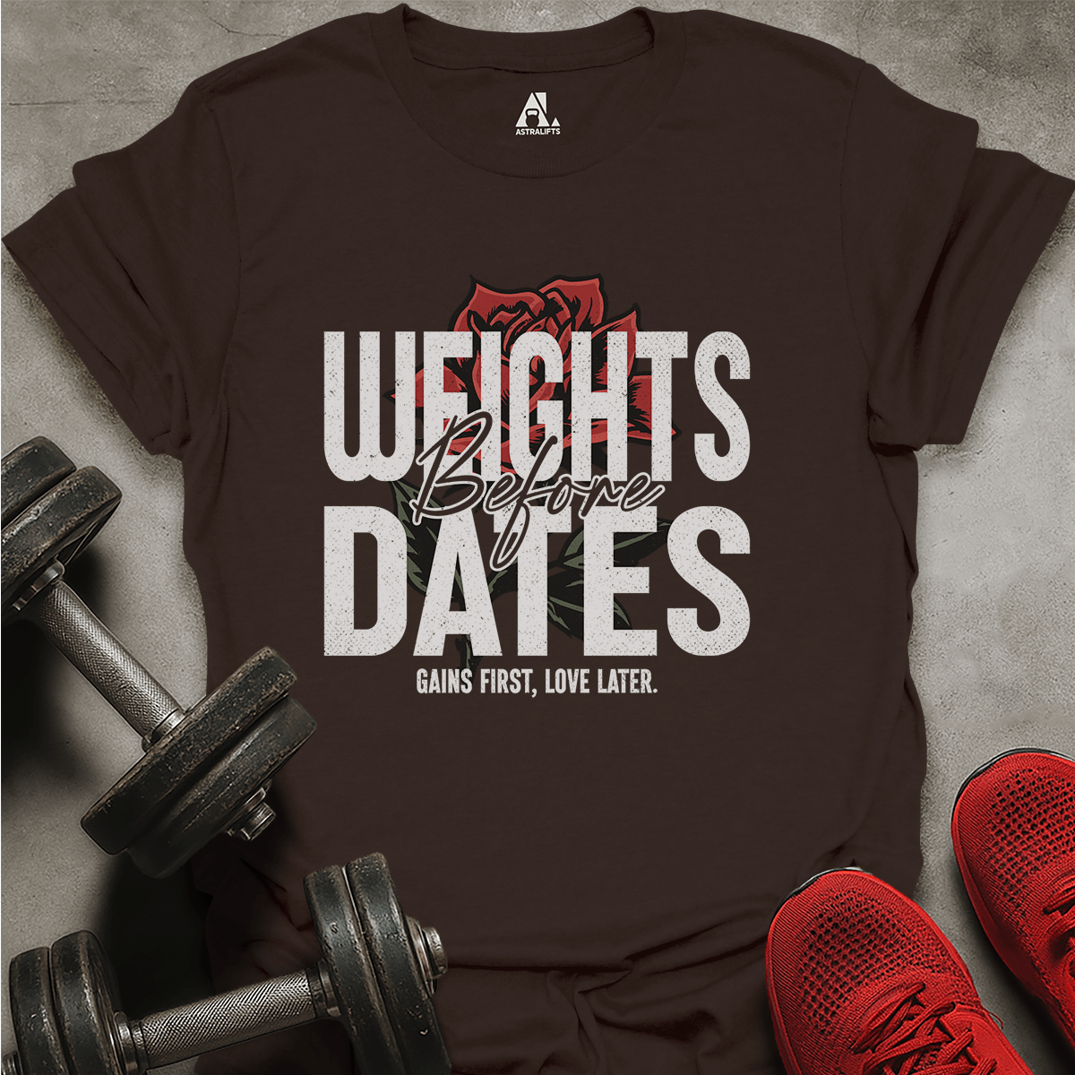 Weights Before Dates T-Shirt