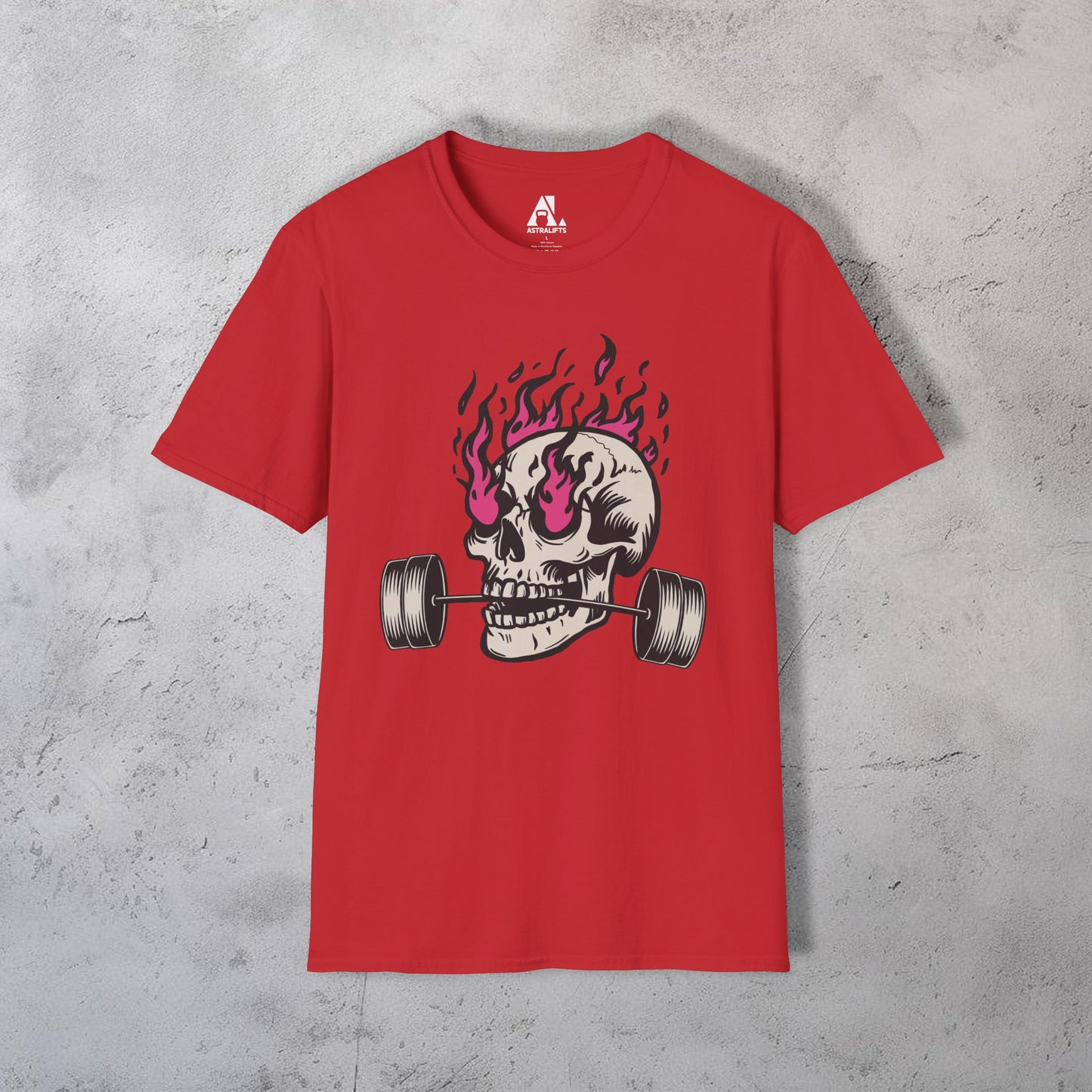 Skull On Fire T-Shirt