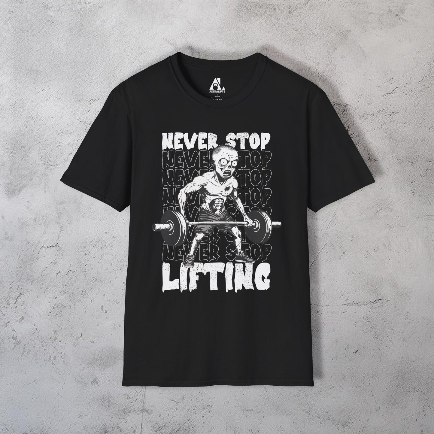 Never Stop Lifting T-Shirt