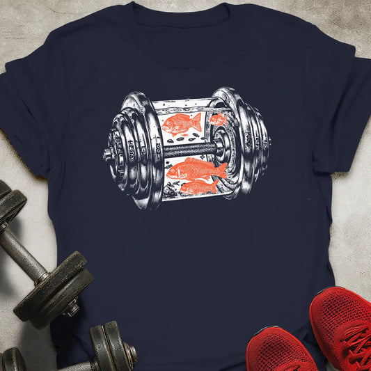 Dumbbell Aquarium T-Shirt