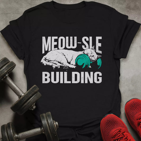 Meow-sle Building T-Shirt