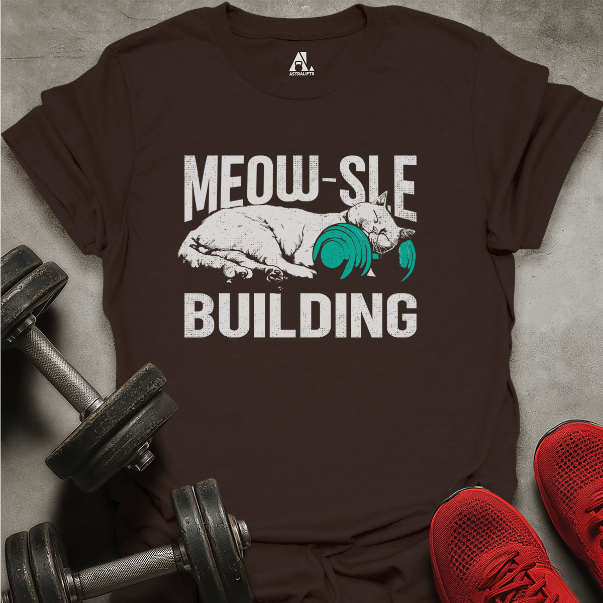 Meow-sle Building T-Shirt