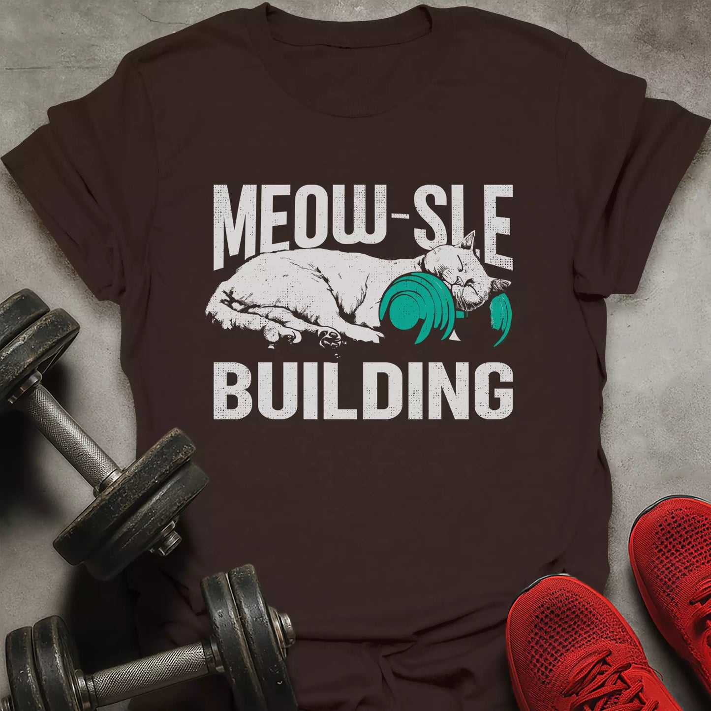Meow-sle Building T-Shirt