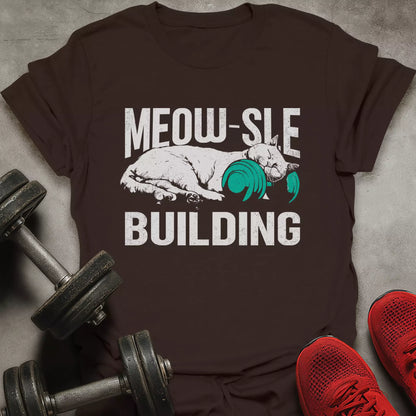 Meow-sle Building T-Shirt