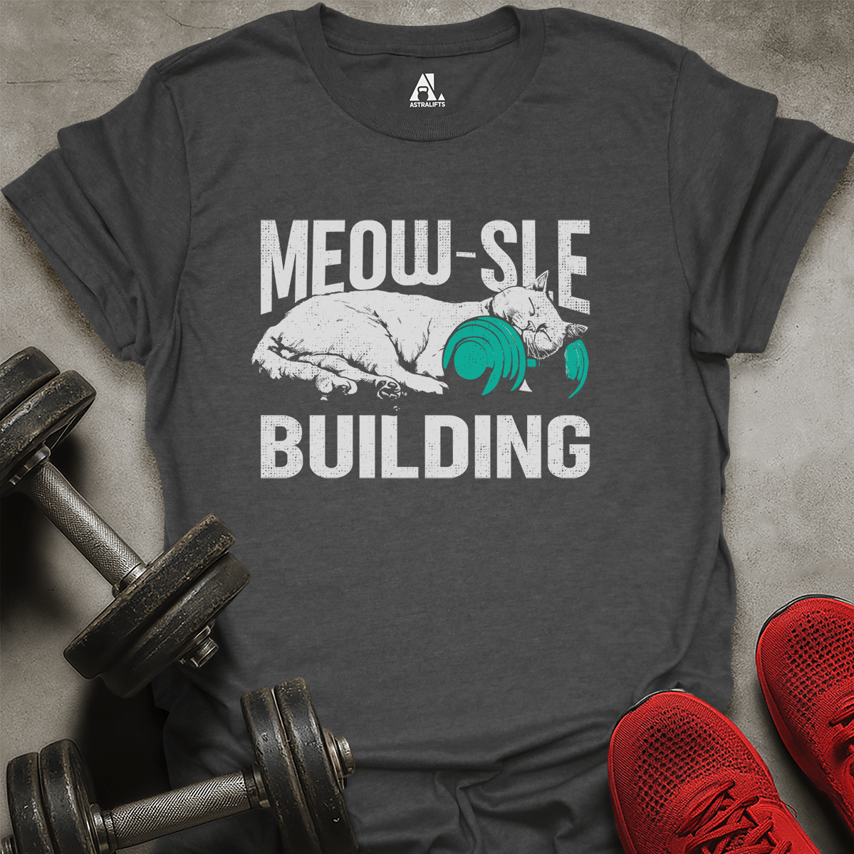 Meow-sle Building T-Shirt