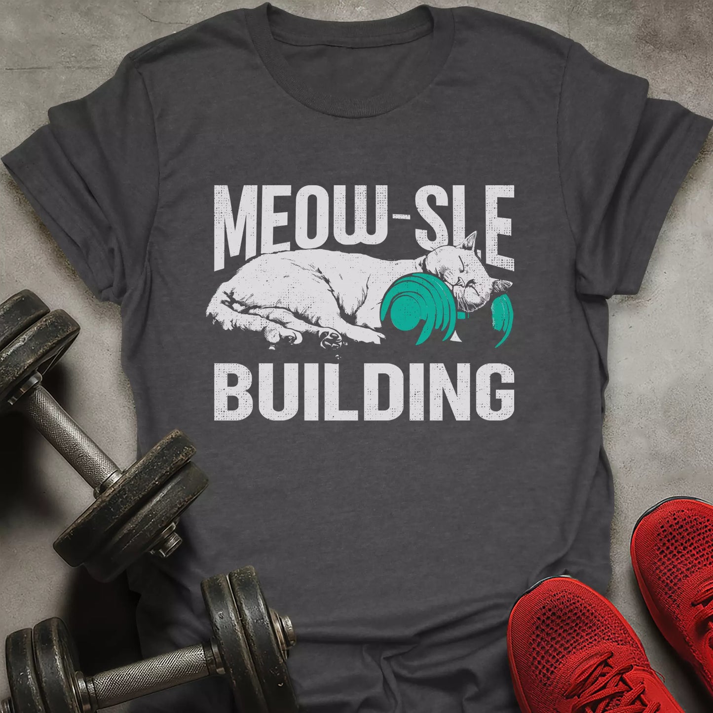 Meow-sle Building T-Shirt