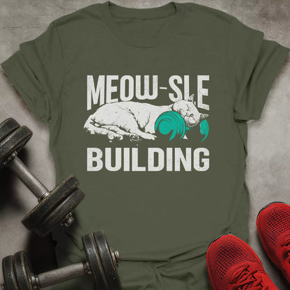 Meow-sle Building T-Shirt
