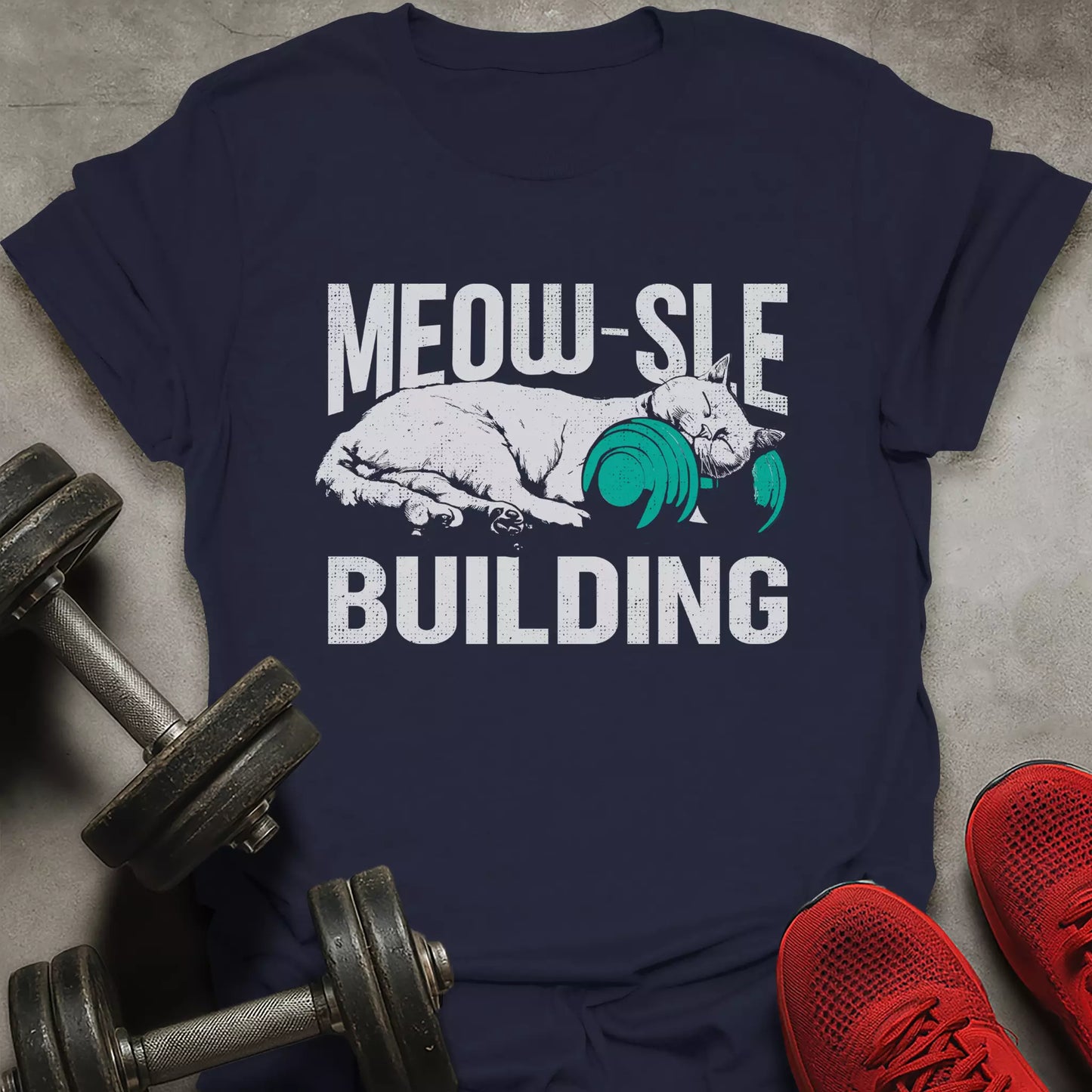 Meow-sle Building T-Shirt