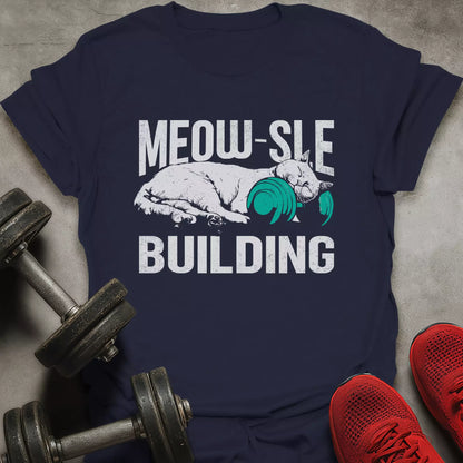 Meow-sle Building T-Shirt