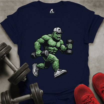 Green Big Foot T-Shirt