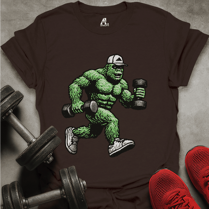 Green Big Foot T-Shirt