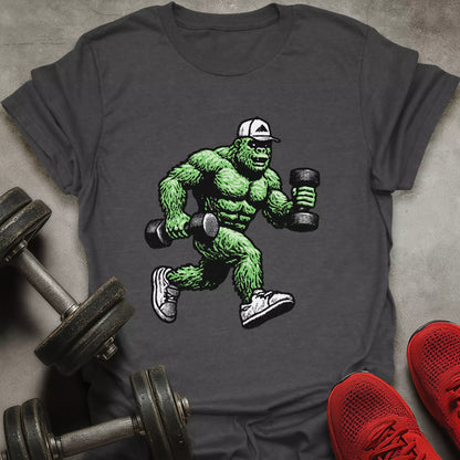 Green Big Foot T-Shirt
