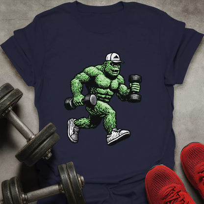 Green Big Foot T-Shirt