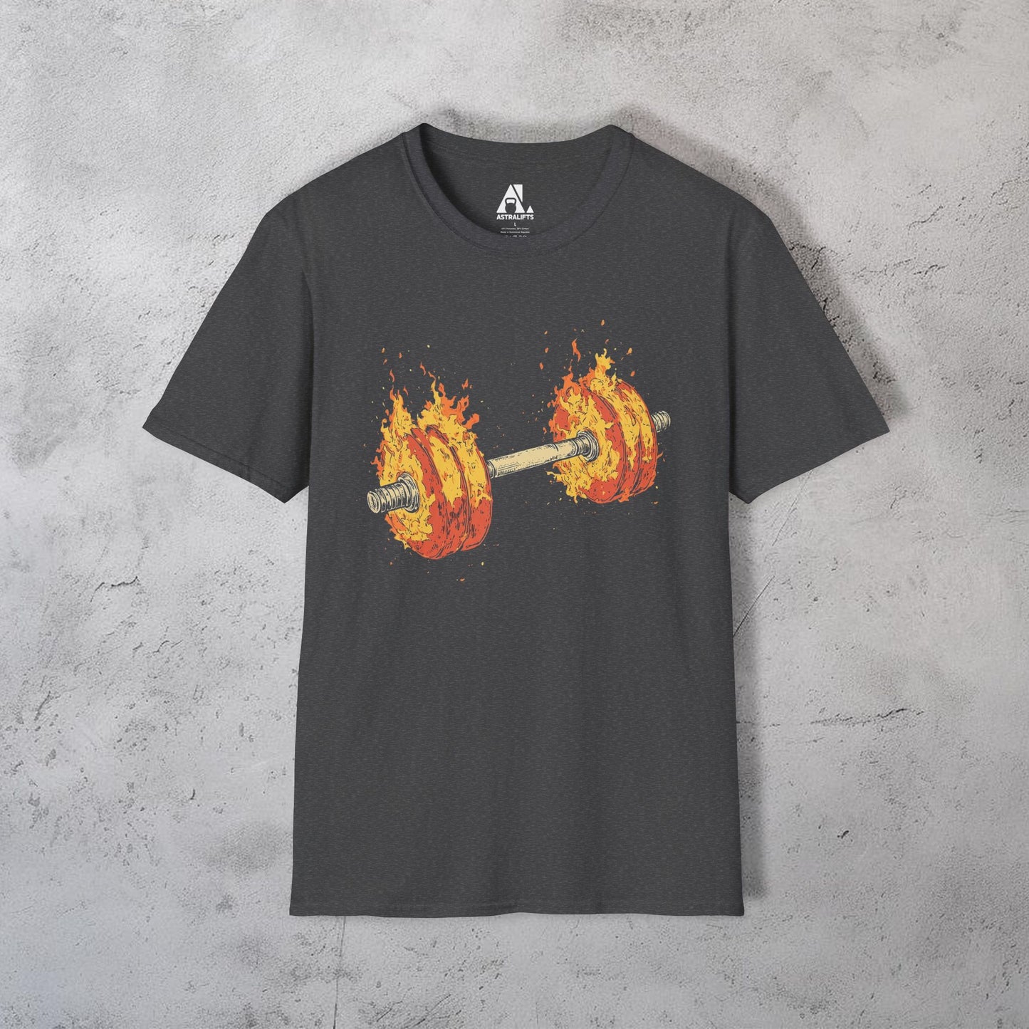 Dumbbell On Fire T-Shirt