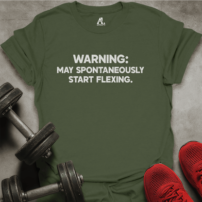 Spontaneously Flexing T-Shirt