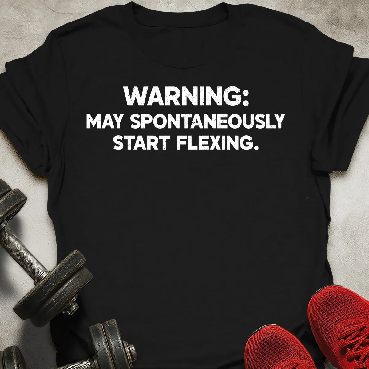 Spontaneously Flexing T-Shirt