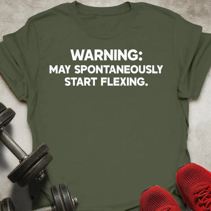 Spontaneously Flexing T-Shirt