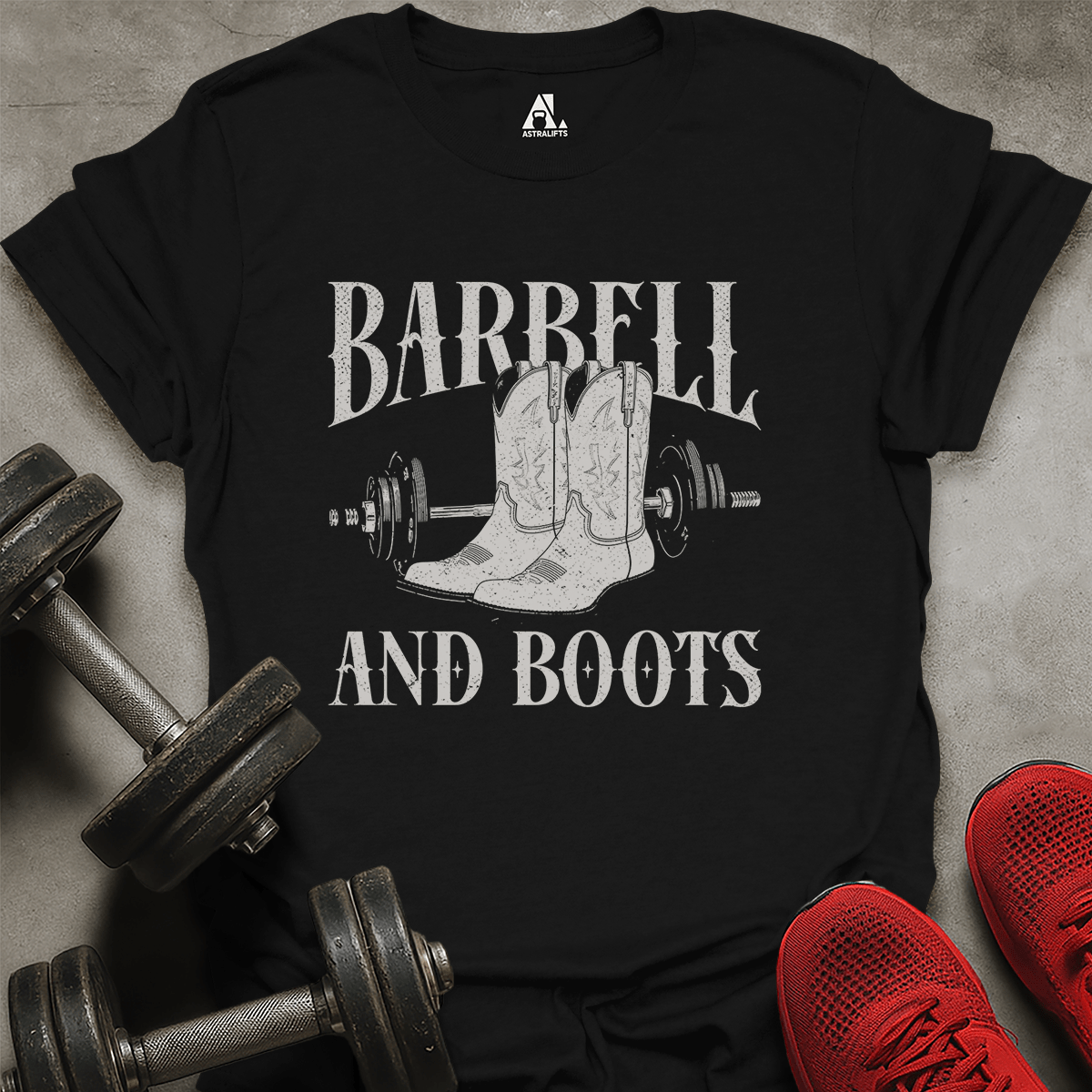 Barbell And Boots T-Shirt