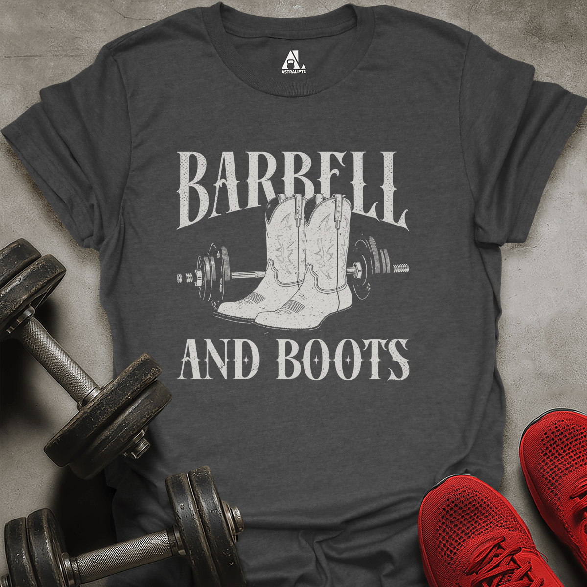 Barbell And Boots T-Shirt