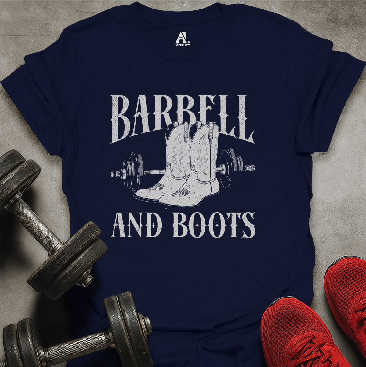 Barbell And Boots T-Shirt