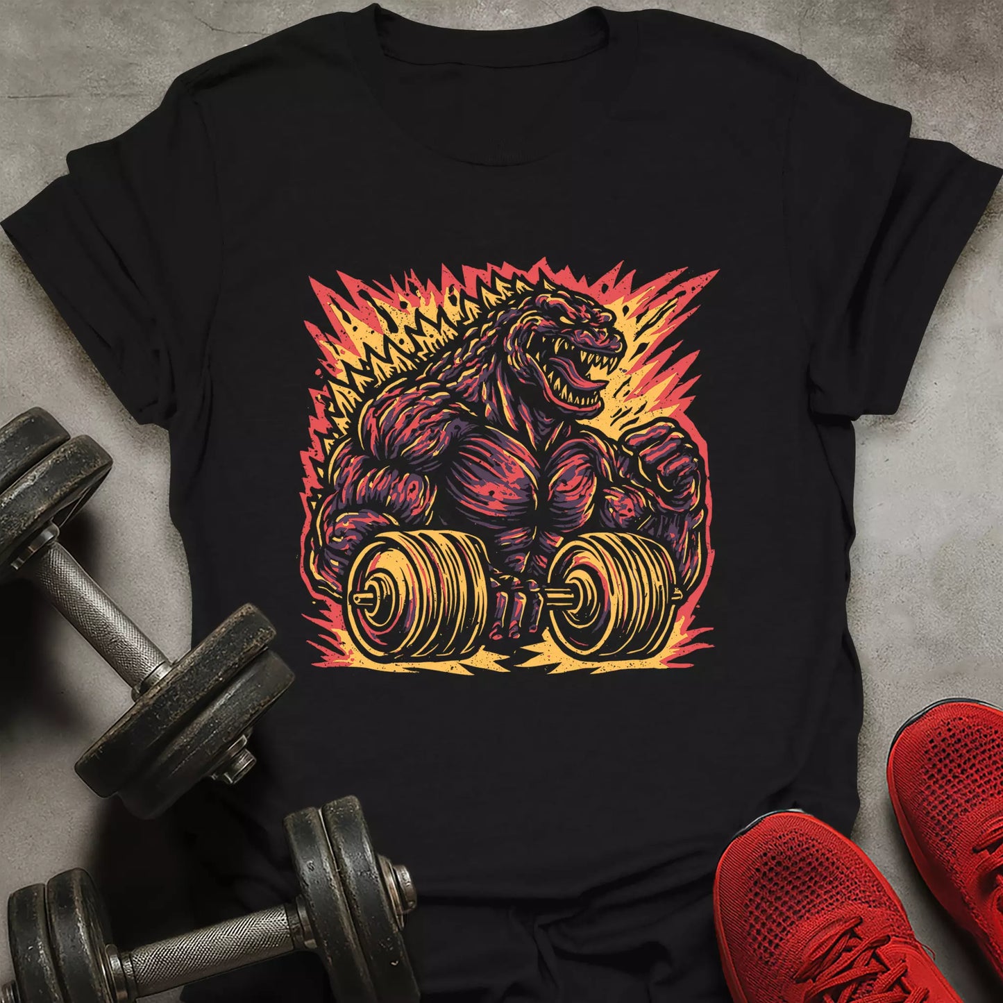 Godzilla On Fire T-Shirt