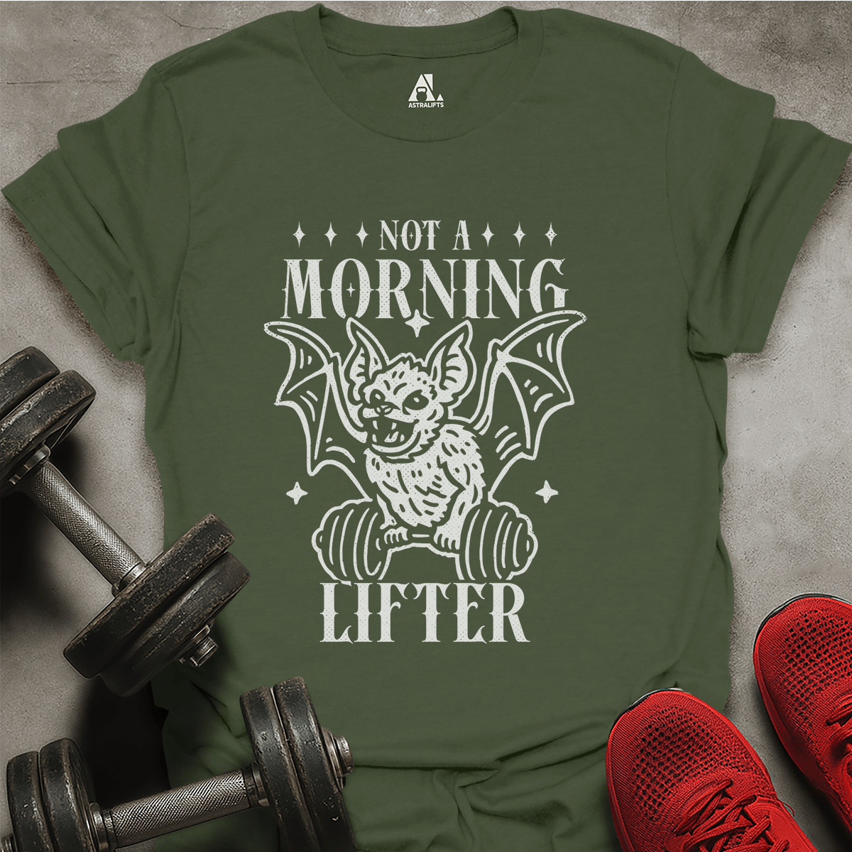 Not A Morning Lifter T-Shirt