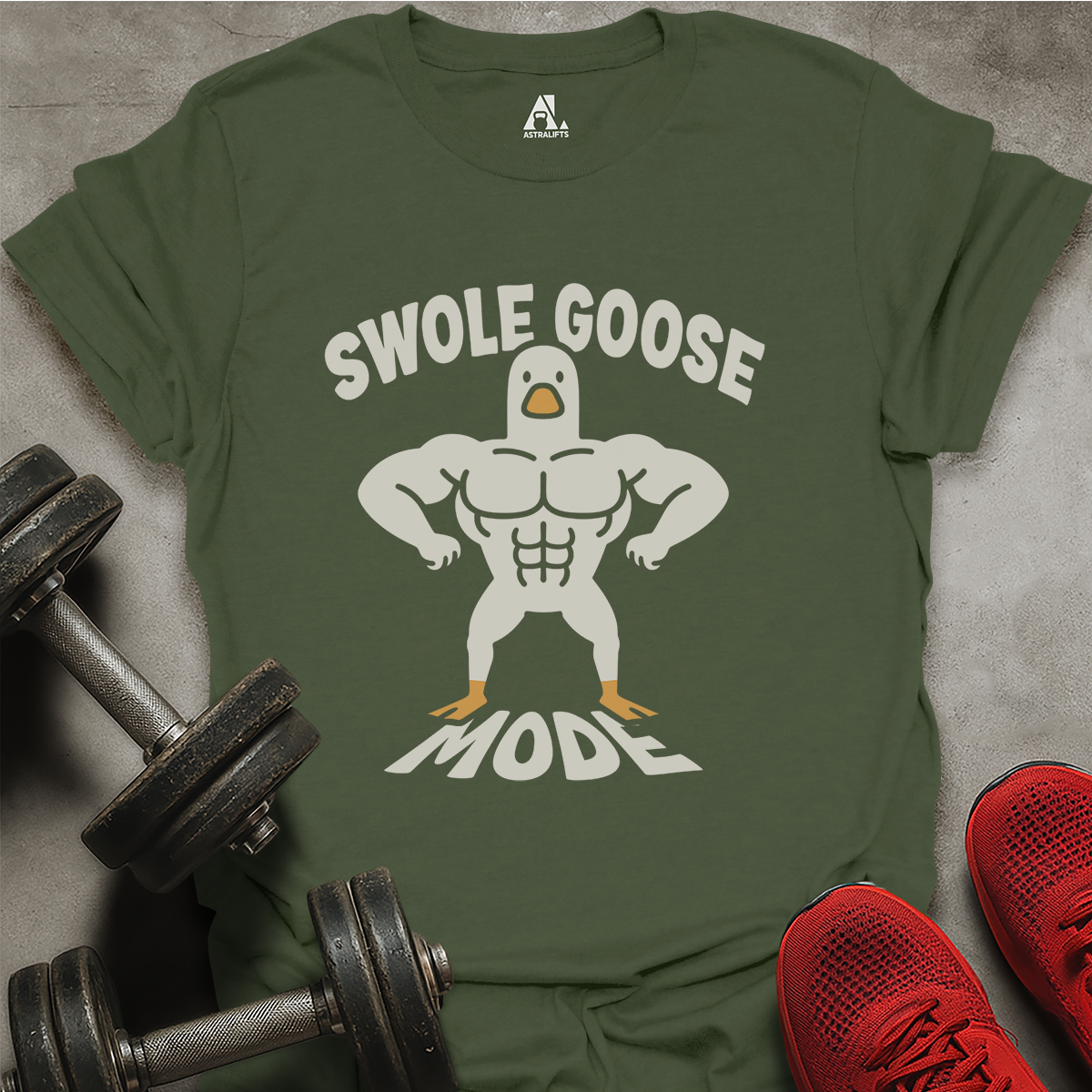 Swole Goose Mode T-Shirt
