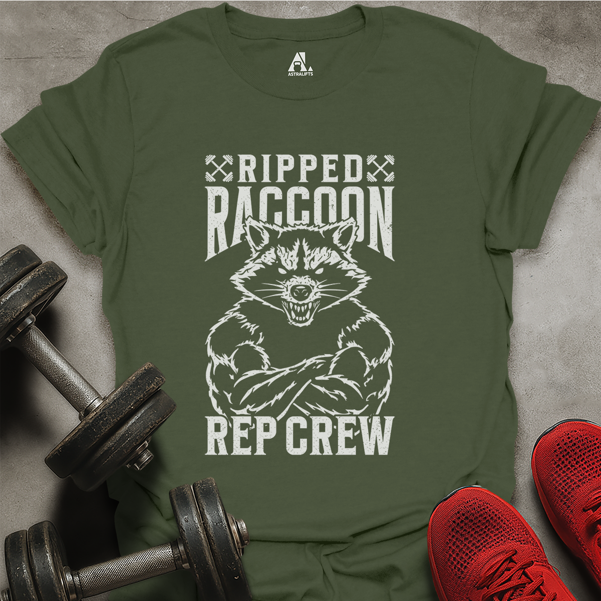 Ripped Raccoon T-Shirt