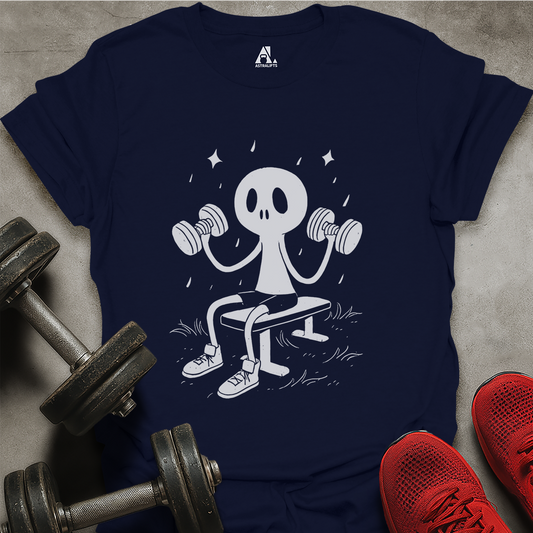 Stickman Working Out T-Shirt