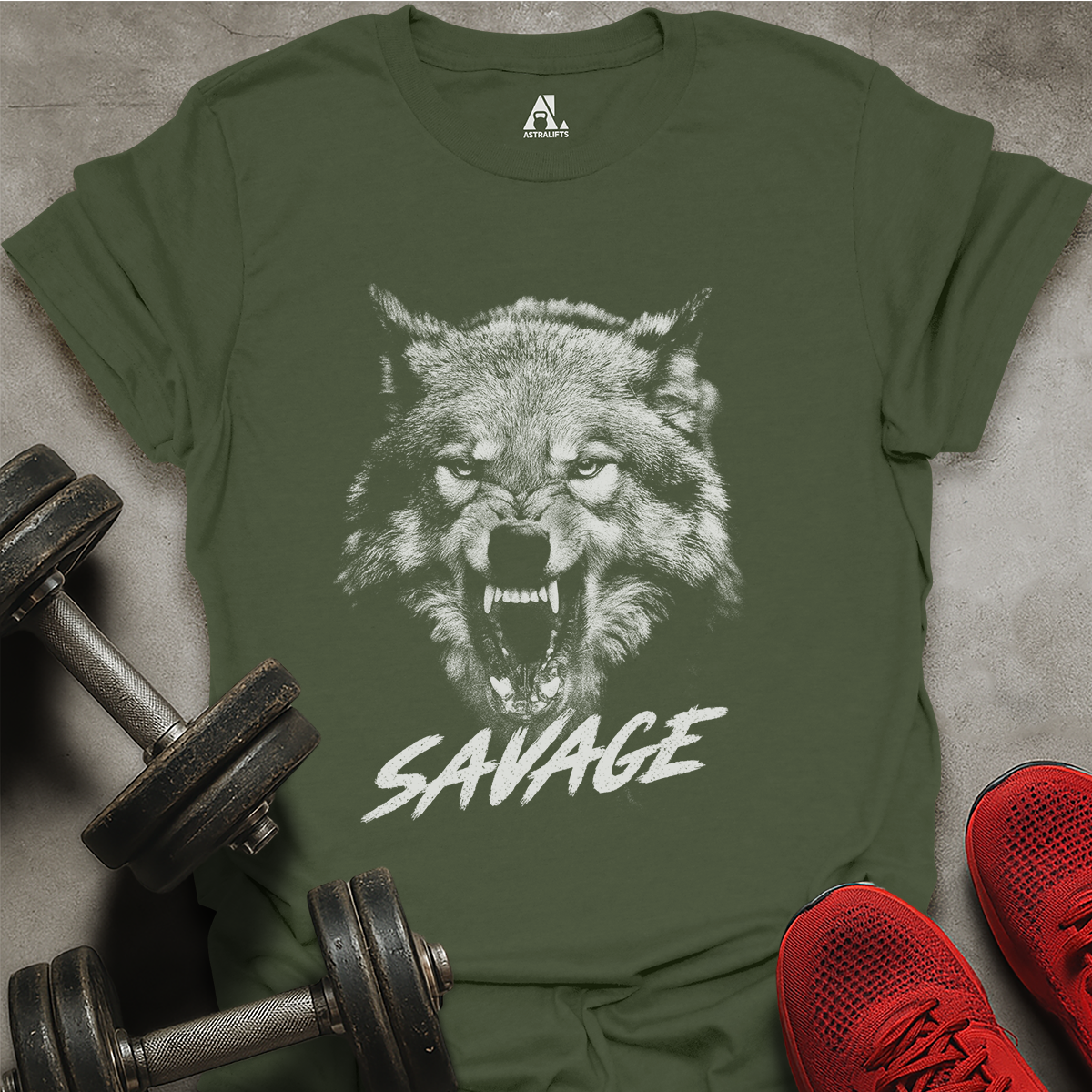 Savage Wolf T-Shirt