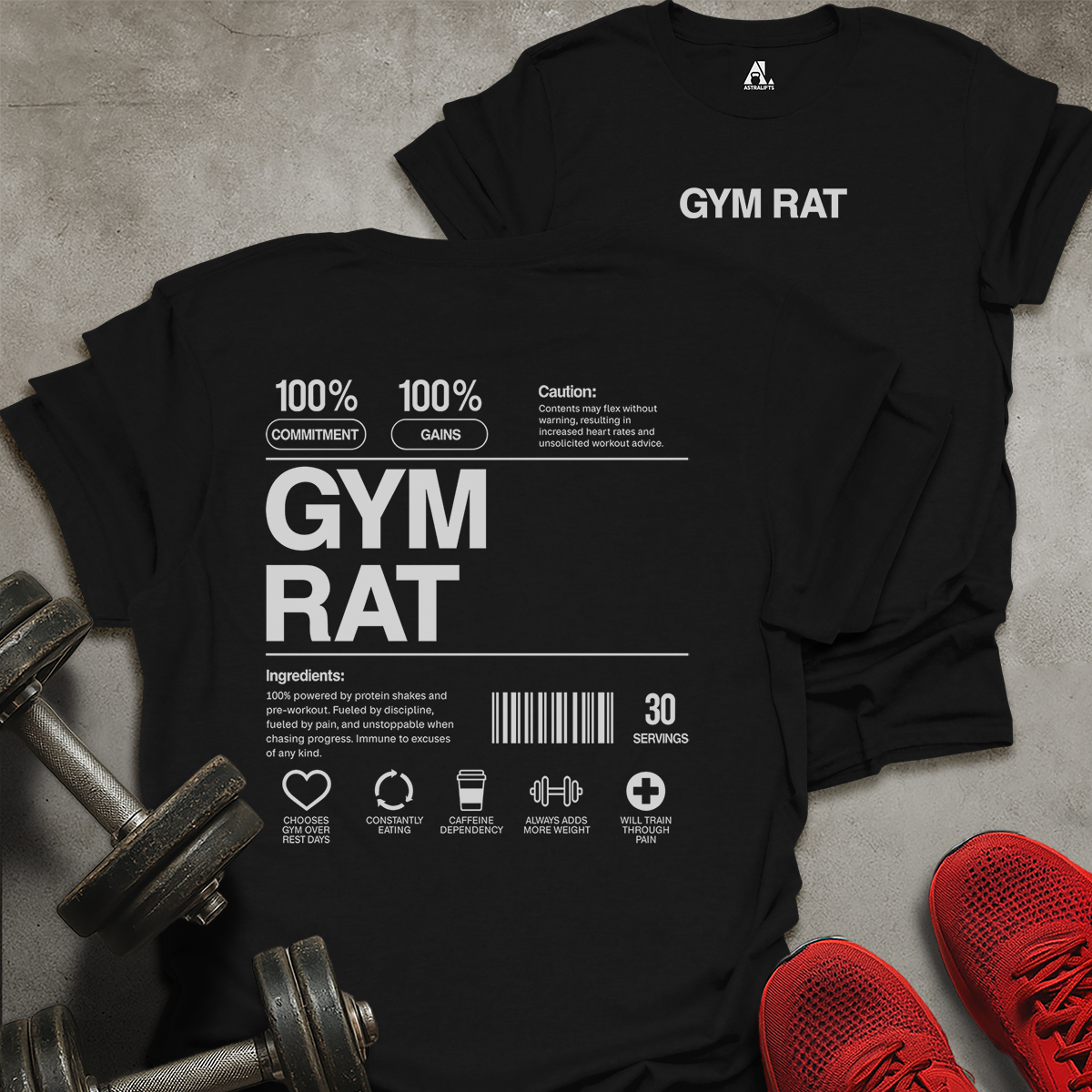 Gym Rats Contents T-Shirt