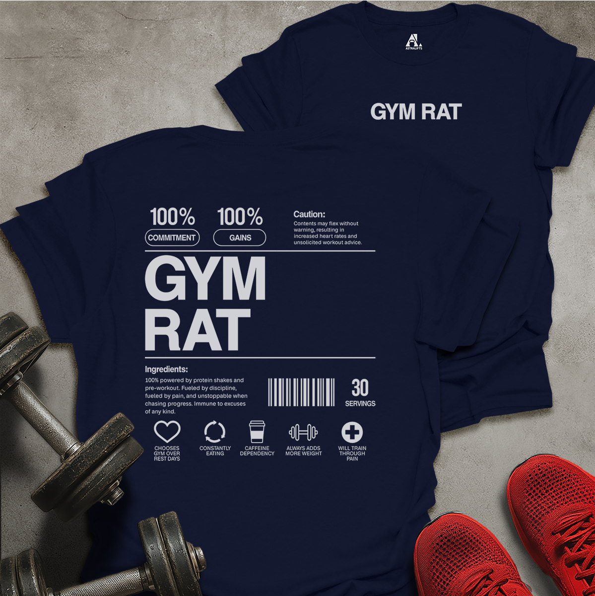 Gym Rats Contents T-Shirt