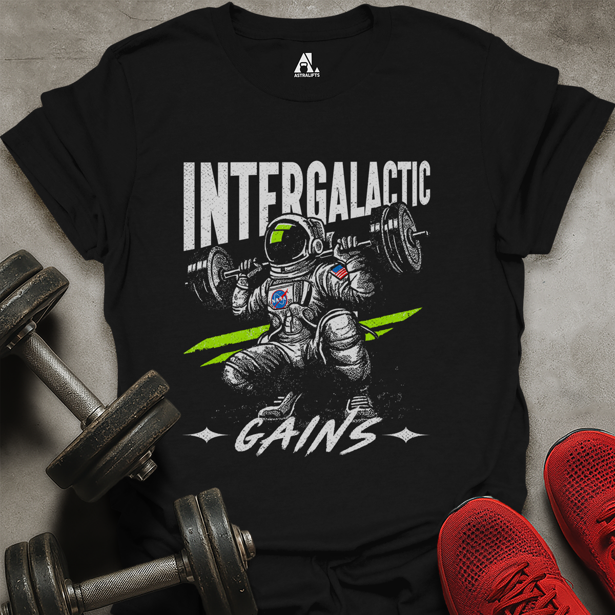 Intergalactic Gains T-Shirt