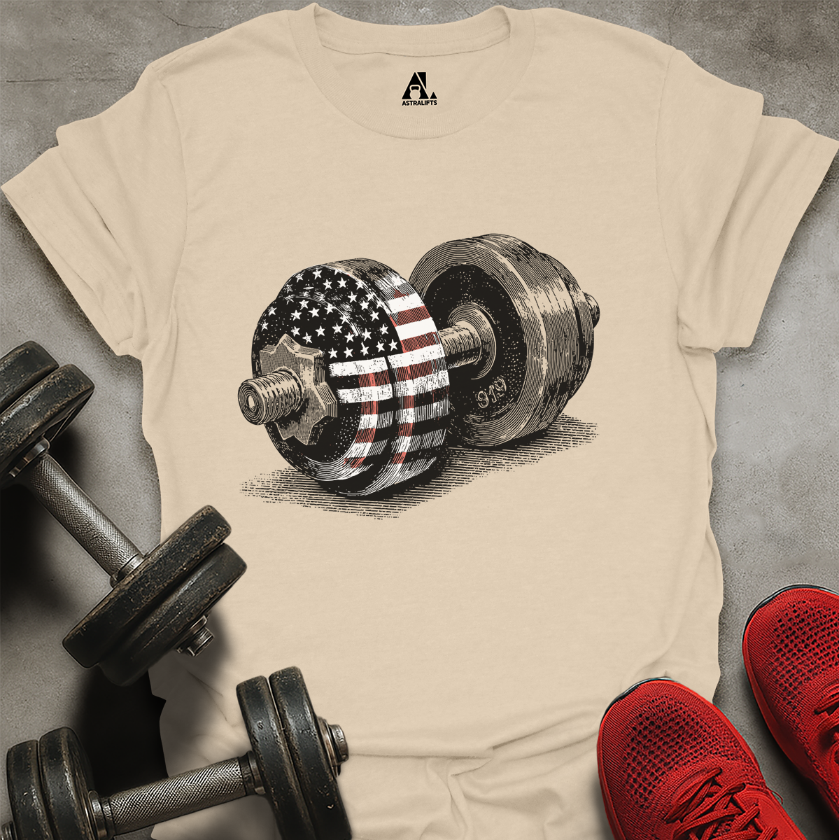 Iron And Stripes T-Shirt